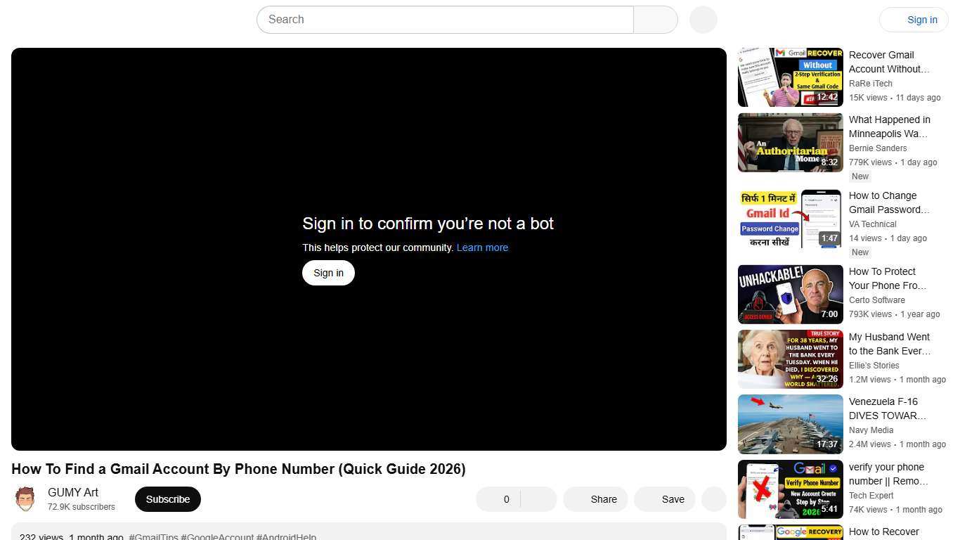 How To Find a Gmail Account By Phone Number (Quick Guide 2026) - YouTube